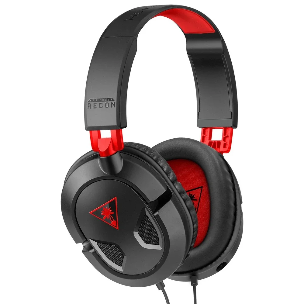 Turtle Beach Ear Force Recon Gaming Headset Wired 3.5mm Black‎ Red New